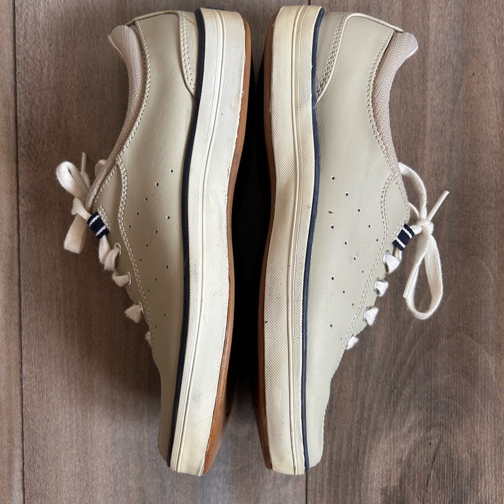 Women’s Keds Spirit Faux Leather Sneakers in taupe/Grey Size 7.5 - Picture 8 of 8